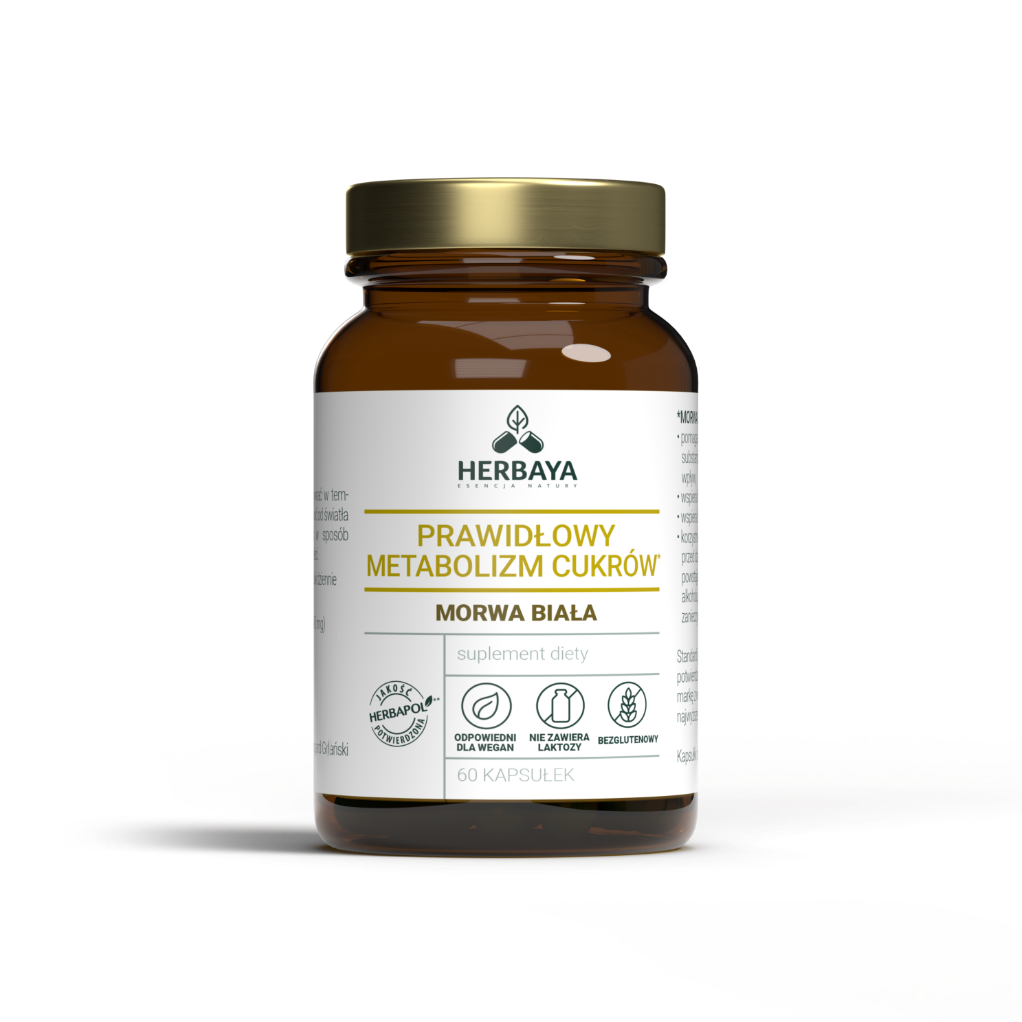Herbaya Morwa biała - Prawidłowy metabolizm cukrów - packshot